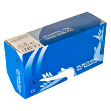 Blue Powder Free Nitrile Gloves