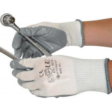 Palm Coated Nitrile Gripper Gloves
