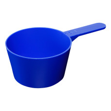 Blue Plastic Scoop